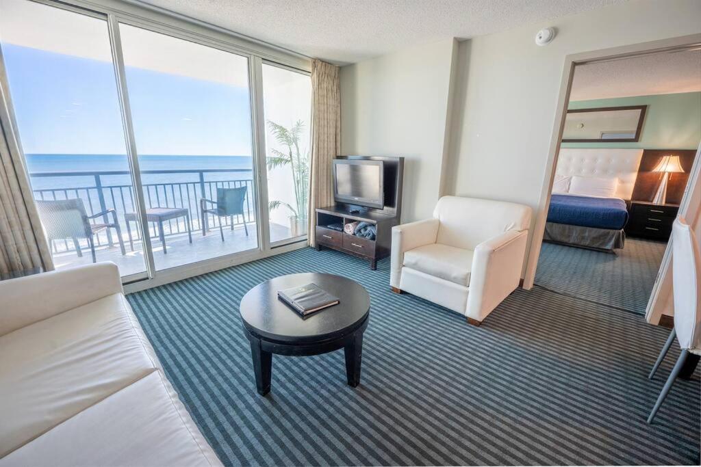Villa 7Th Floor! Modern Building, Direct Oceanfront View Myrtle Beach Esterno foto