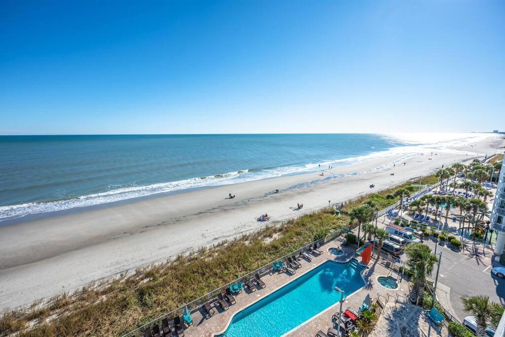 Villa 7Th Floor! Modern Building, Direct Oceanfront View Myrtle Beach Esterno foto