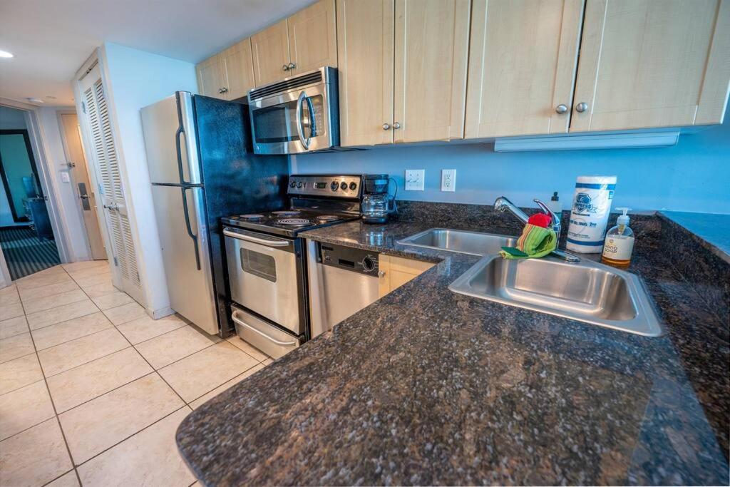 Villa 7Th Floor! Modern Building, Direct Oceanfront View Myrtle Beach Esterno foto