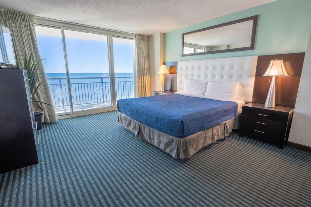 Villa 7Th Floor! Modern Building, Direct Oceanfront View Myrtle Beach Esterno foto