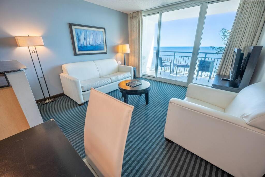 Villa 7Th Floor! Modern Building, Direct Oceanfront View Myrtle Beach Esterno foto