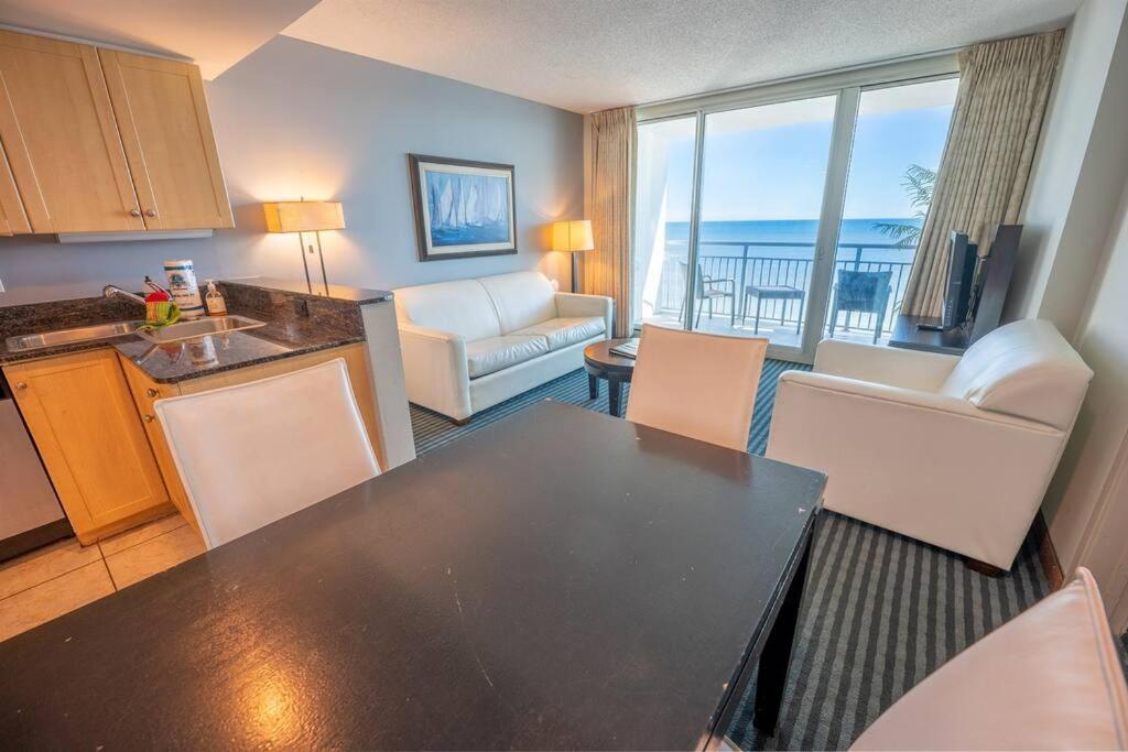 Villa 7Th Floor! Modern Building, Direct Oceanfront View Myrtle Beach Esterno foto