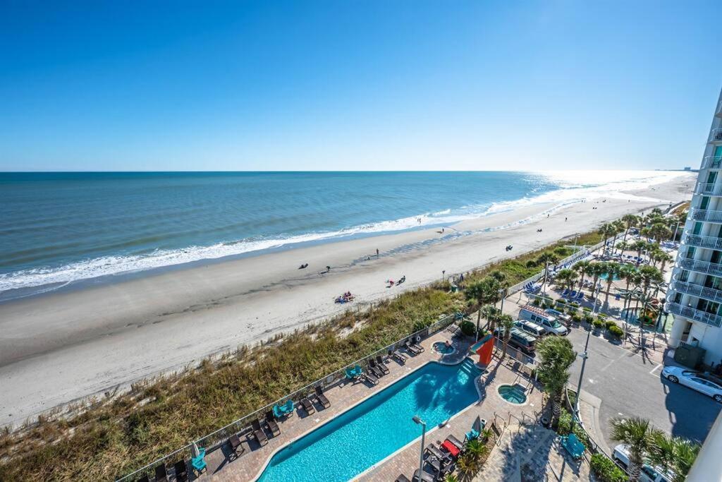Villa 7Th Floor! Modern Building, Direct Oceanfront View Myrtle Beach Esterno foto