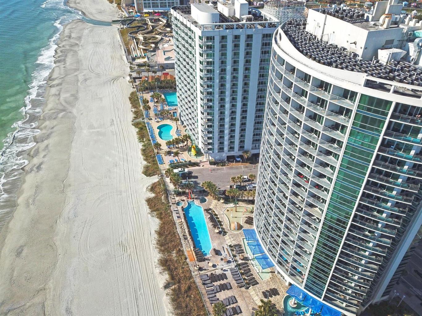 Villa 7Th Floor! Modern Building, Direct Oceanfront View Myrtle Beach Esterno foto