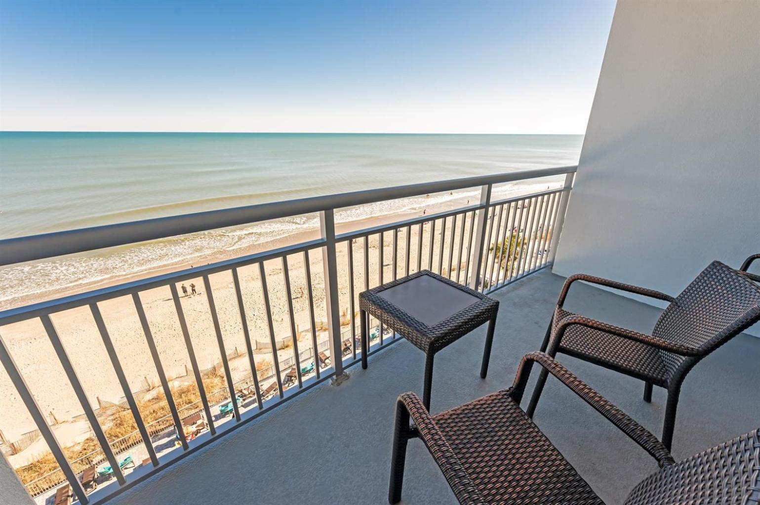 Villa 7Th Floor! Modern Building, Direct Oceanfront View Myrtle Beach Esterno foto