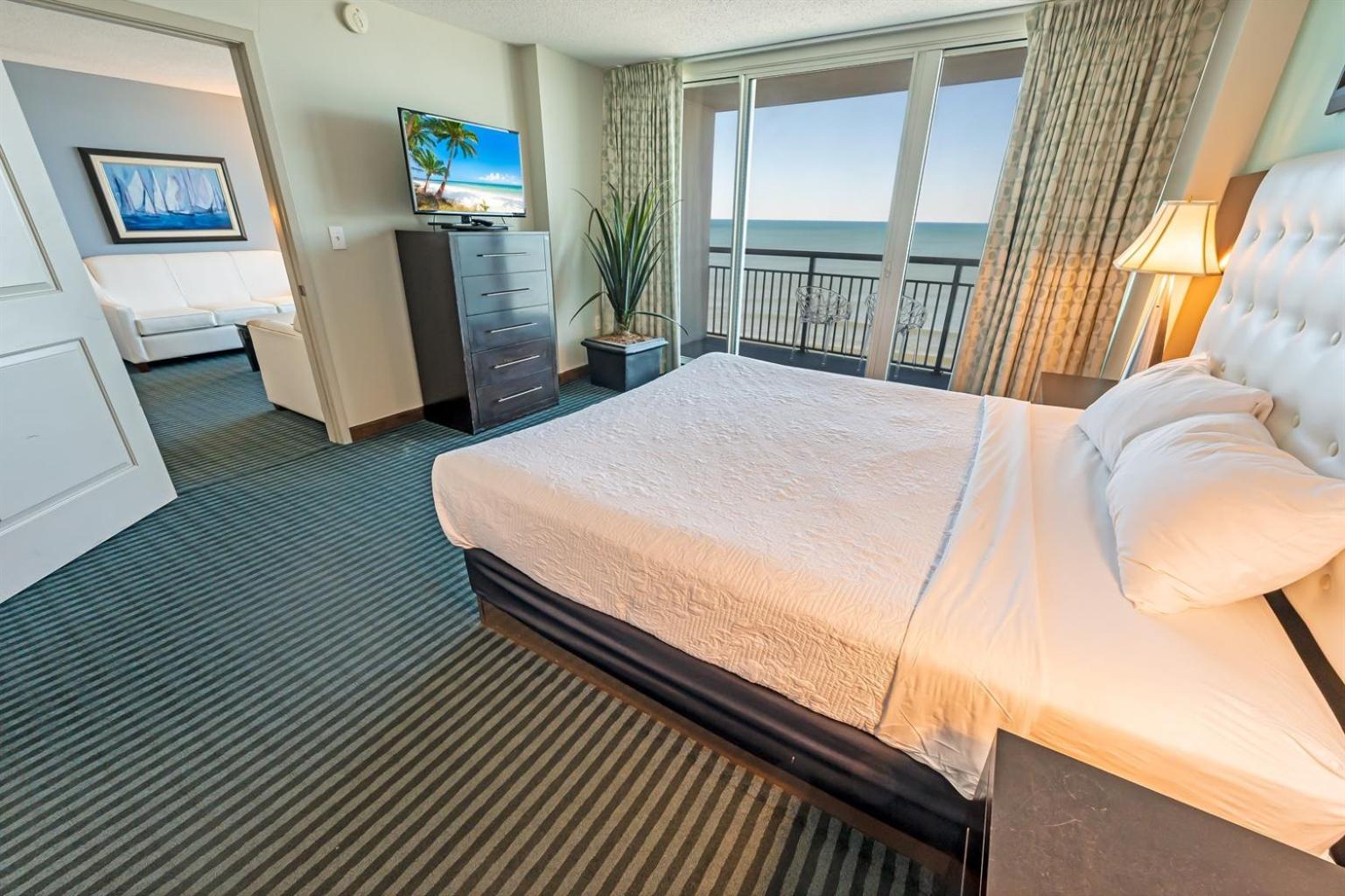 Villa 7Th Floor! Modern Building, Direct Oceanfront View Myrtle Beach Esterno foto